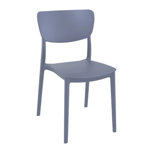 Manna Side Chair Dark Grey Outdoor Garden Use