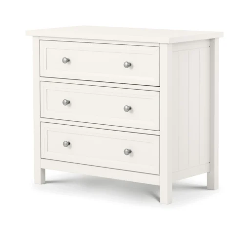 Marine 3 Drawer Chest - Surf White