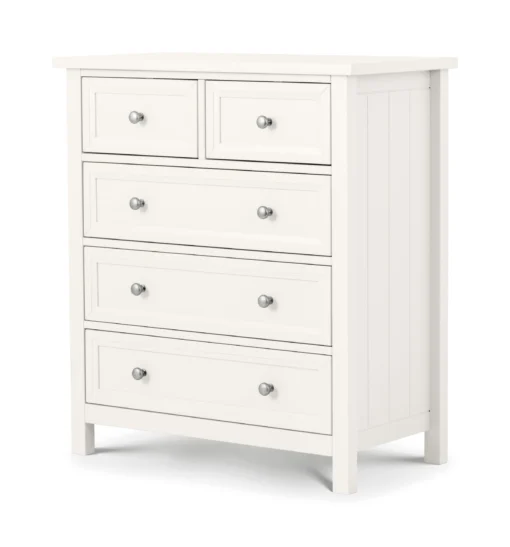 Marine 3+2 Drawer Chest - Surf White