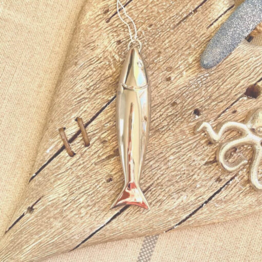 Metal Fish Light Pull