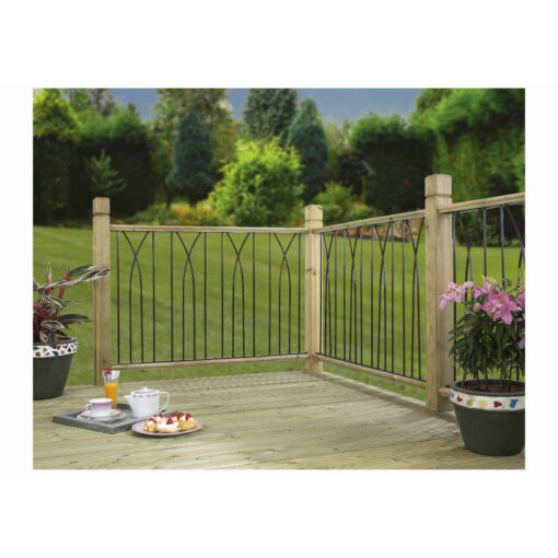 Metro Metal Deck Decking Infill Fence Panel