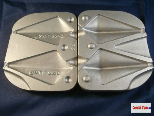 Mould for Fox type lift leads 5/6oz, Flatties most types of Beach Fishing