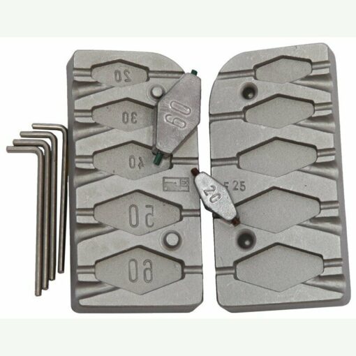 Mould for inline coffin weights ledger weights Carp fishing 20 30 40 50 60 grams - cm25n25-brown-inserts