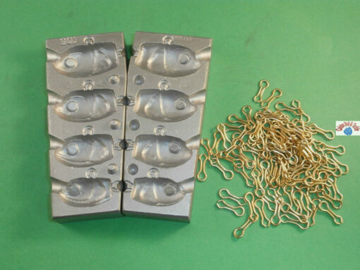 Mould ,Jig, Fish Head lead sinker,wreck fishing lure, Pirk muppet cod CB106