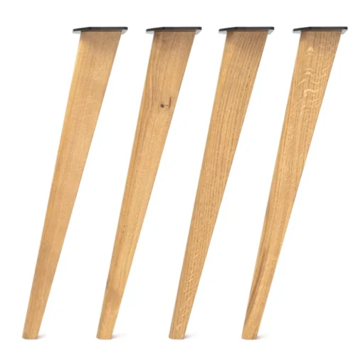 Nordic Elegance Oak Table Legs