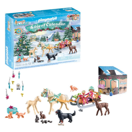 Playmobil Christmas Advent Calendar - Christmas Sleigh Ride 71345