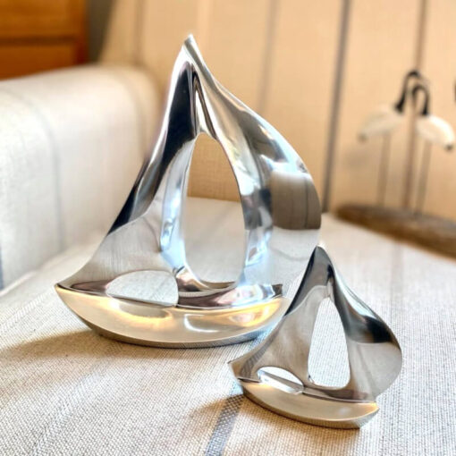 Polished Metal Yacht Ornaments - SM