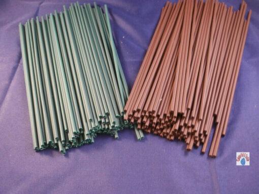 Pvc inserts for inline moulds Brown or Green 25 100 500 or 1000 Carp fishing - Mixed, 1000