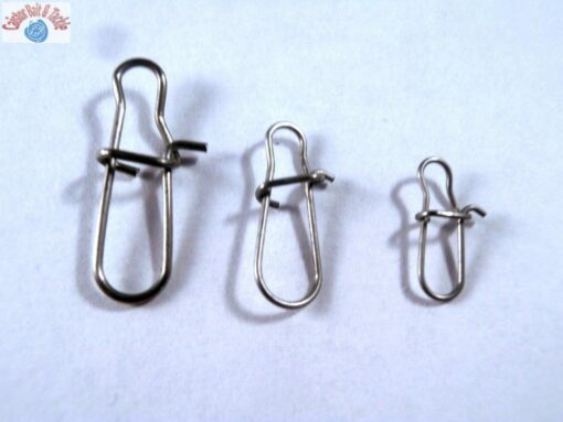 Rosco Duo Snap Links For Booms swivels Zip Sliders Line Clips Sea rigs x 100