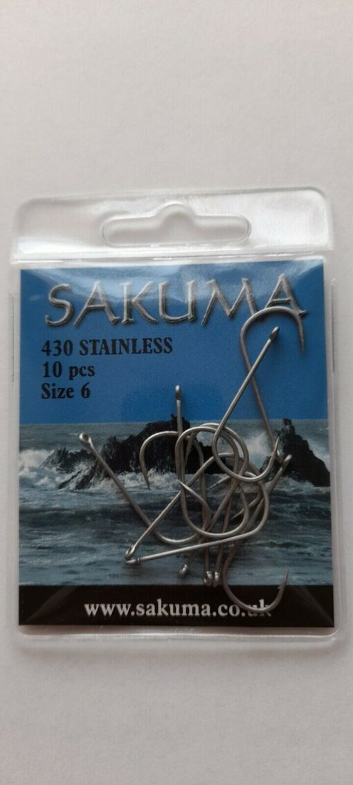 Sakuma 430 Stainless Hooks - 1