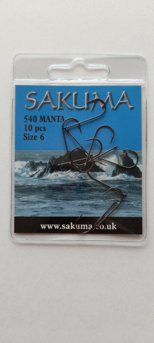 Sakuma 540 Manta Hooks - 5/0