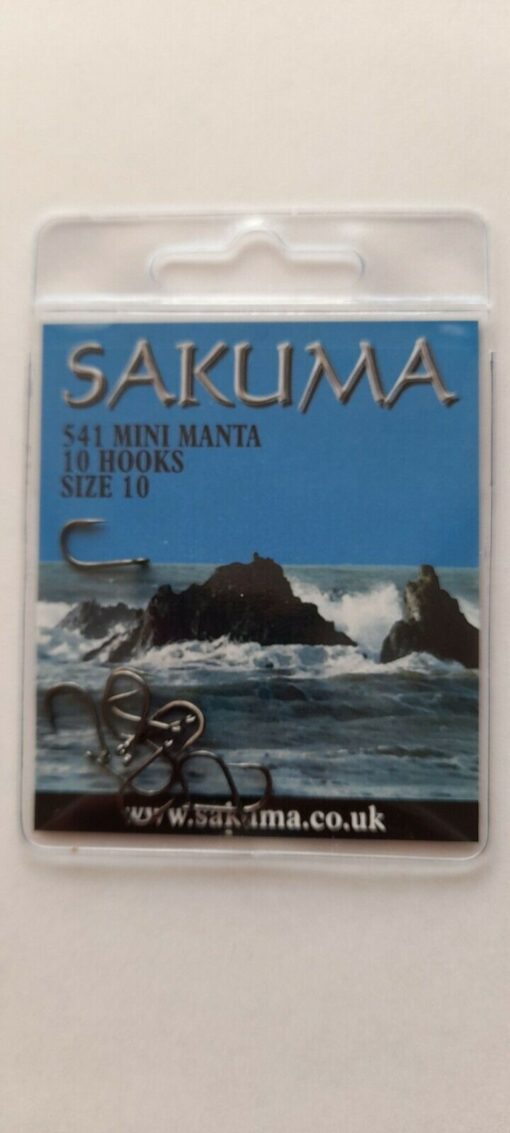 Sakuma 541 Mini Manta Sea Fishing Hooks - 10
