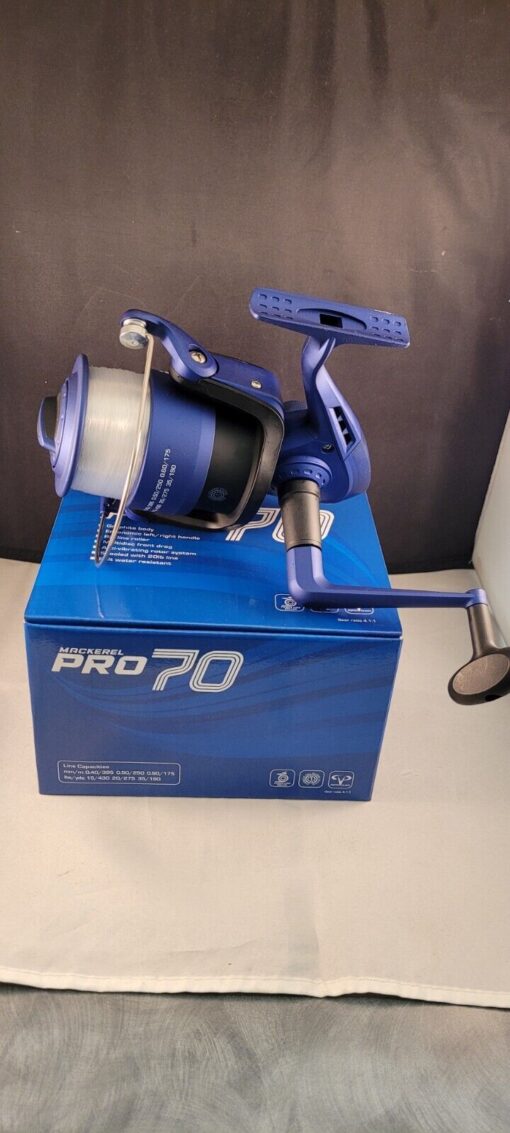 Sea Tech 7000 pro 70 fixed spool sea fishing reel, fixed spool beach fishing