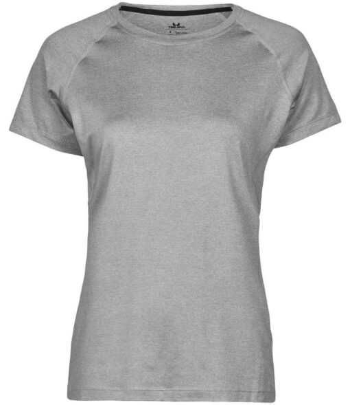 Tee Jays Ladies CoolDry™ T-Shirt - Grey Melange, XXL