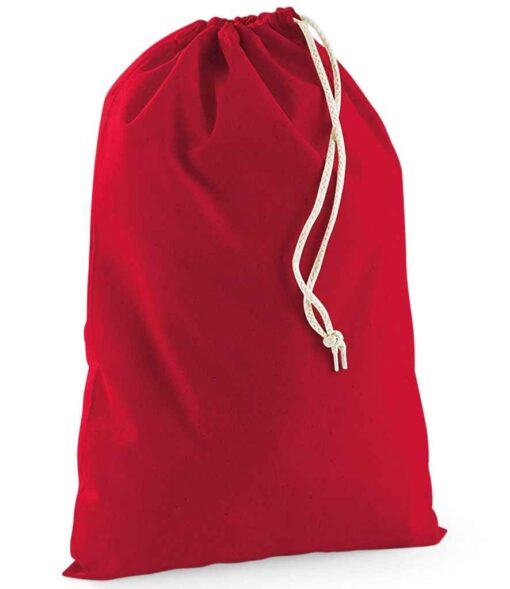 Westford Mill Cotton Stuff Bag - Classic Red, XL