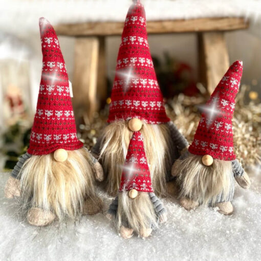 Woolly Gonks, 4 sizes.