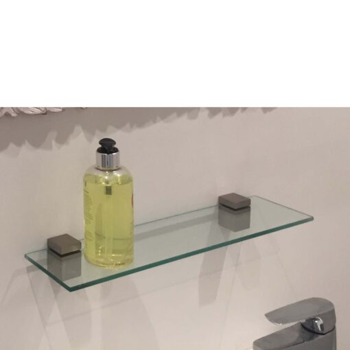 40x15x0.6cm Glass Shelf (No brackets included)