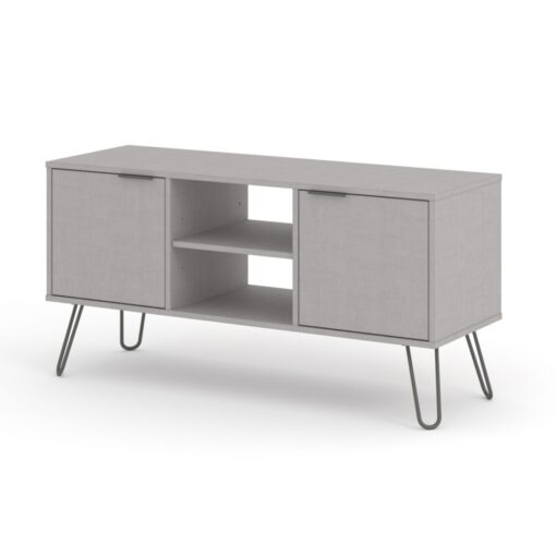 Augustine Grey 2 Door Flat Screen TV Unit