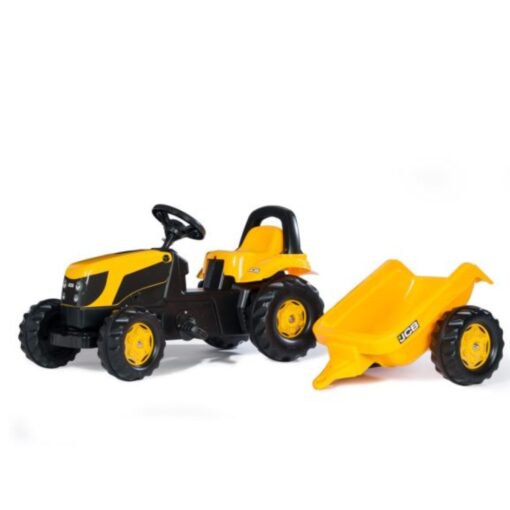 Rolly Toys Kid JCB Tractor & Trailer