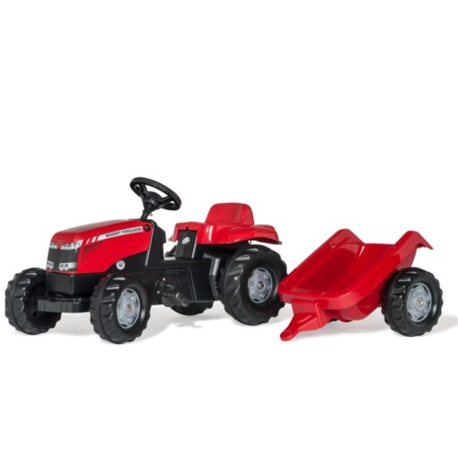 Rolly Toys Kid Massey Ferguson Tractor & Trailer