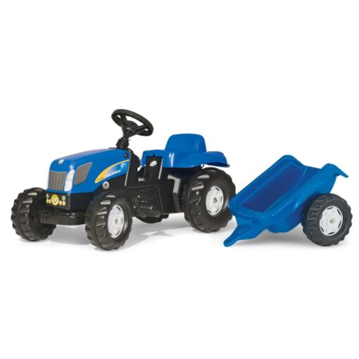 Rolly Toys Kid New Holland TVT 190 Tractor & Trailer