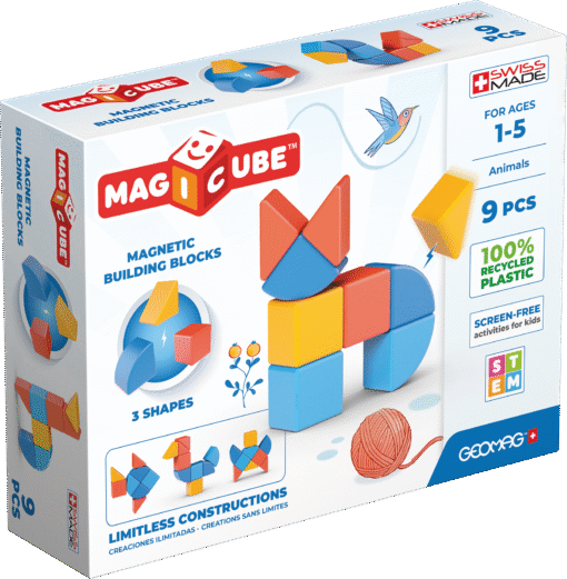 Geomag Magicube Animals Set 9 Pieces