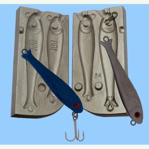 Aluminium Mould for Pilker Fish Lures 190 and 160gram