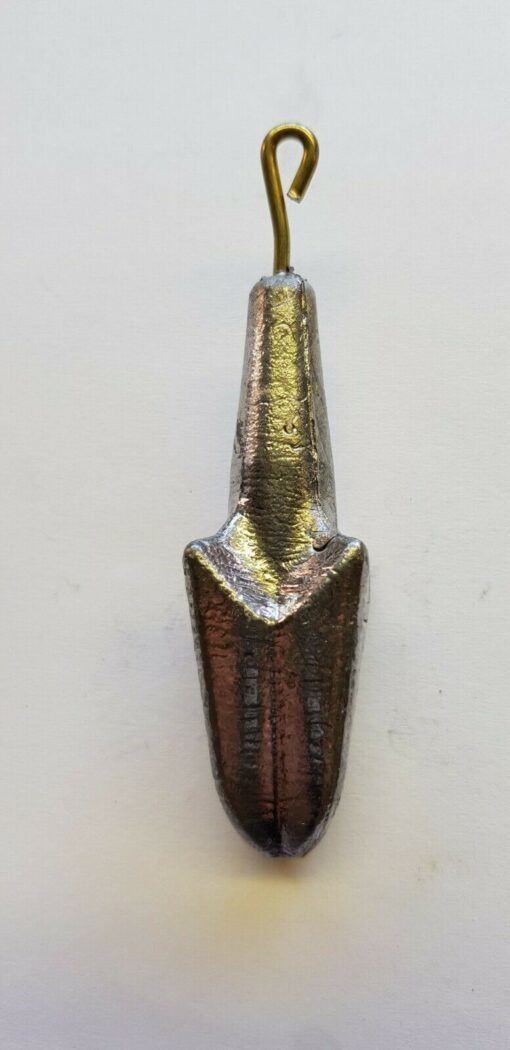 Anchor Beach Weights, standard tails , bait clips or extra long tails no wires - 100, anchor-weights-l-tail-140g