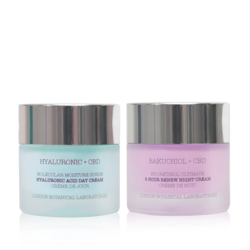 Bakuchiol Night Cream 50ml + Hyaluronic Acid Day Cream 50ml