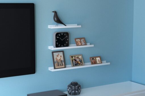 Belle Ledge Shelves 3 sizes triple deal !
