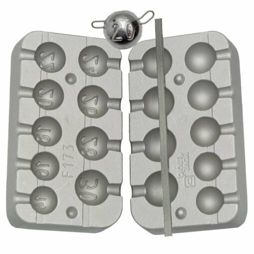 Cheburashka weight mould, Brilliant system for jig heads and predator jigs CB173