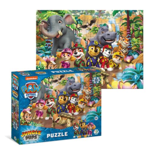 Dodo Paw Patrol Jungle Pups 60-Piece Jigsaw Puzzle