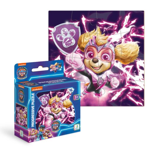 Dodo Paw Patrol Mighty Skye Progressive Puzzle Set