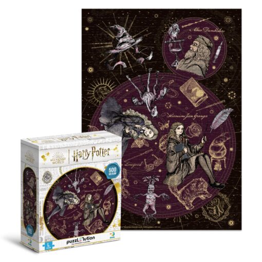 Dodo Puzzlution Harry Potter Character Constellations 500-Piece Jigsaw Puzzle