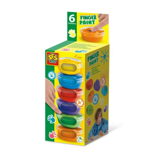 Fingerpaint 6 colours x 45ml