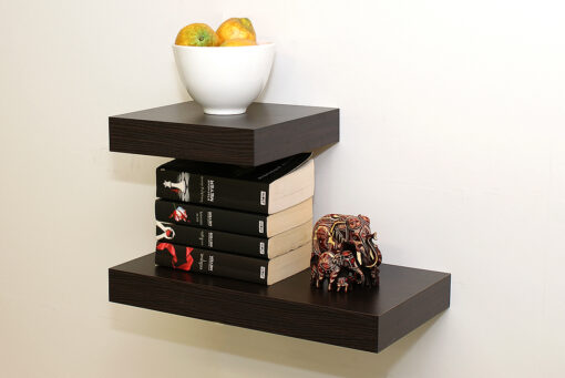 Floating Shelves | Mocca | 25 & 44.5x25x5cm | Double deal!