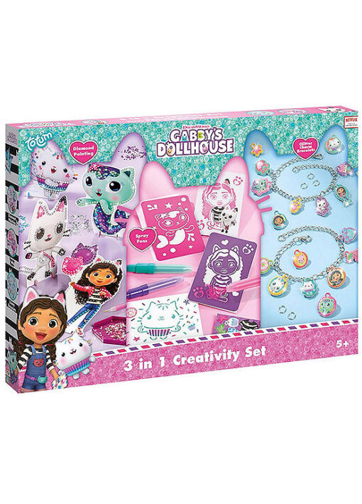 Gabby's Dollhouse 2 in 1 Creativity set