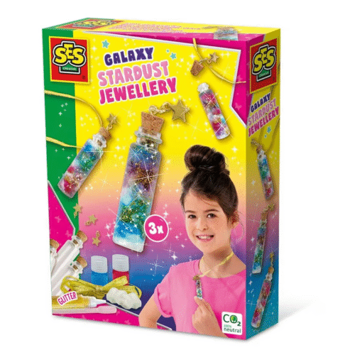 Galaxy stardust jewellery