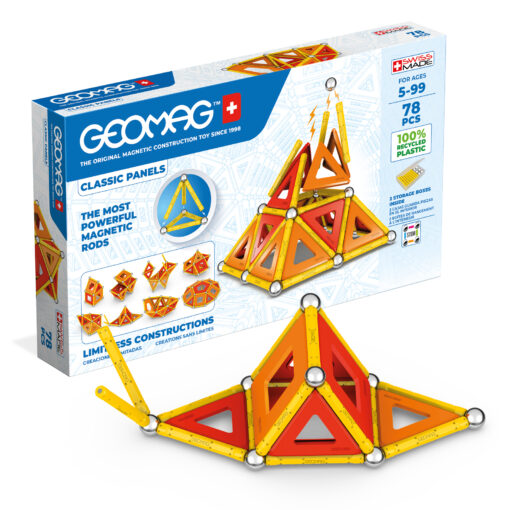 Geomag Classic Panels Recycled 78 Pieces Set