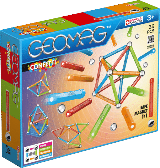 Geomag Confetti 35 Pieces Set