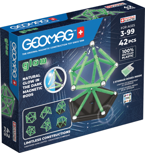 Geomag Glow Recycled 42 Pieces Set