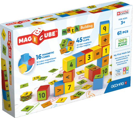 Geomag Magicube Math Building Set 61 Pieces