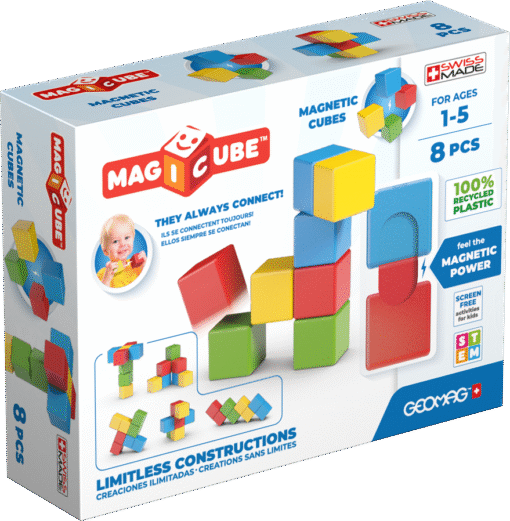 Geomag Magicube Recycled Starter Set 8 Pieces