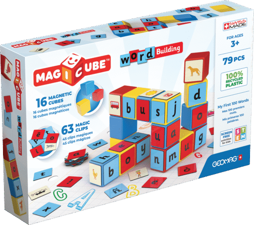 Geomag Magicube Word Building Set 79 Pieces