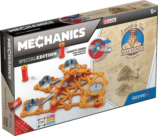Geomag Mechanics Leonardo da Vinci Machines Special Edition 286 Pieces