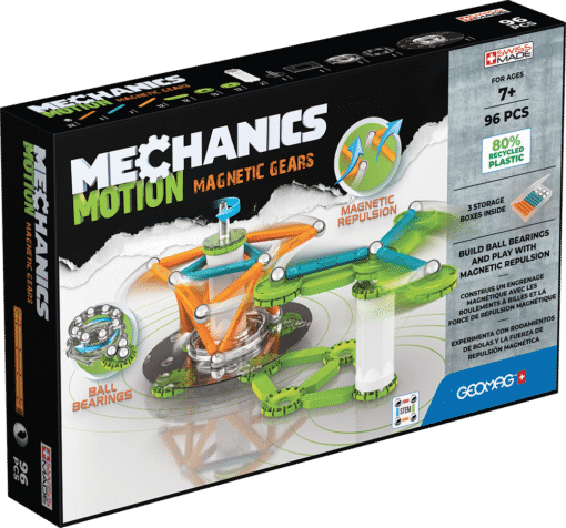 Geomag Mechanics Motion Magnetic Gears 96 Pieces