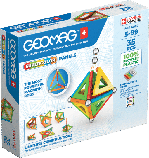 Geomag Supercolor Panels 35 Pieces Set