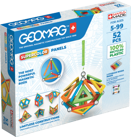 Geomag Supercolor Panels 52 Pieces Set