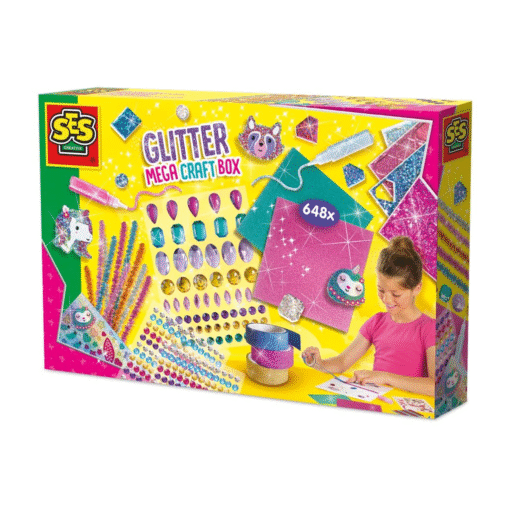 Glitter mega craft box