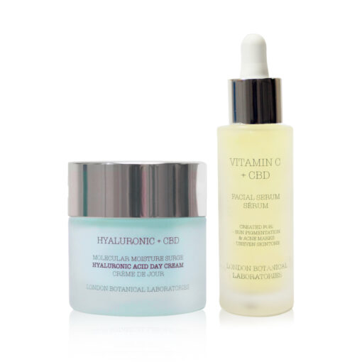 Hyaluronic Acid Day Cream 50ml + Vitamin C Serum 30ml